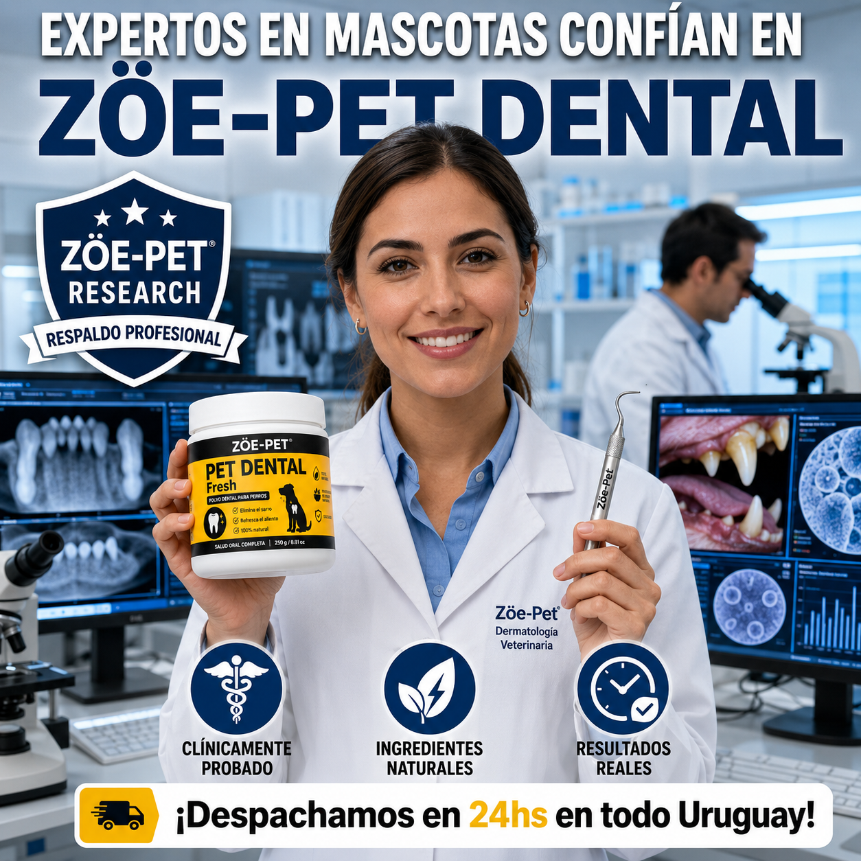 PET DENTAL FRESH ZOE PET PARA SARRO Y MAL ALIENTO + ENVIO GRATIS
